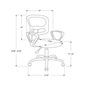 Office Chair by Monarch