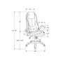 Office Chair by Monarch