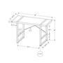Office Desk by Monarch