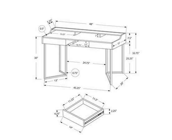 Office Desk by Monarch