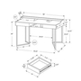 Office Desk by Monarch