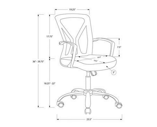 Office Chair by Monarch