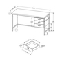 Office Desk Desks by Monarch