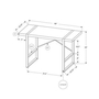 Computer Desk by Monarch