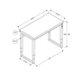 Adjustable Office Desk by Monarch
