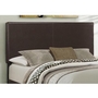 Queen Upholstered Panel Bed by Monarch