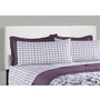 Queen Upholstered Panel Bed by Monarch