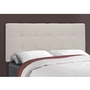 Full Upholstered Panel Bed by Monarch