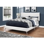 Queen Upholstered Platform Bed by Monarch