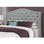 Queen Upholstered Panel Bed by Monarch