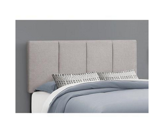 Queen Upholstered Platform Bed with Storage by Monarch