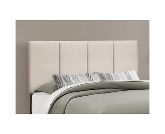 Queen Upholstered Platform Bed with Storage by Monarch