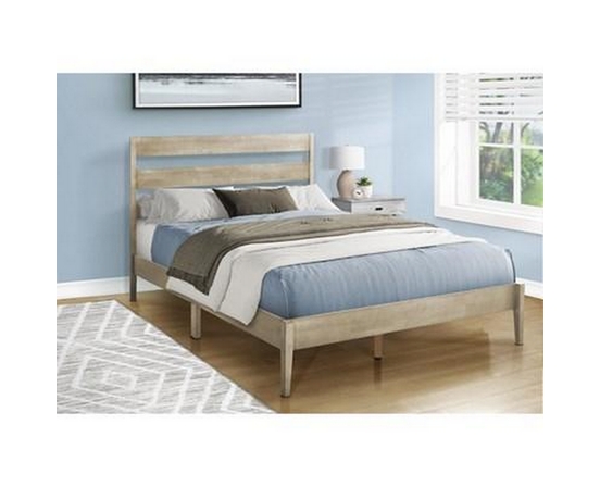 Queen Panel Bed by Monarch