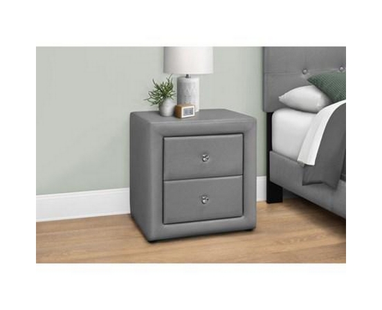2-Drawer Nightstand by Monarch