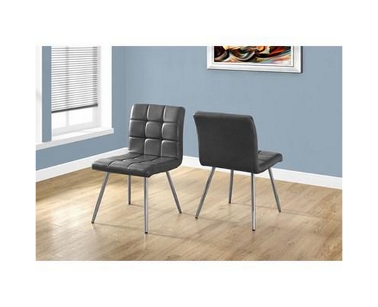 Set of 2 Dining Chairs by Monarch