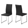 Set of 2 Dining Chairs by Monarch