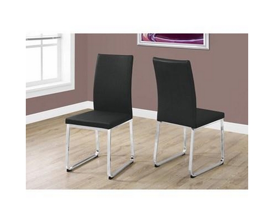 Set of 2 Dining Chairs by Monarch