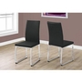 Set of 2 Dining Chairs by Monarch