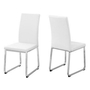 Set of 2 Dining Chairs by Monarch