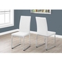 Set of 2 Dining Chairs by Monarch