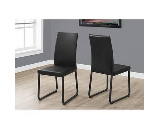 Set of 2 Dining Chairs by Monarch