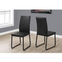 Set of 2 Dining Chairs by Monarch