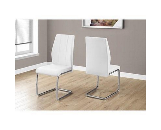 Set of 2 Dining Chairs by Monarch