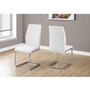 Set of 2 Dining Chairs by Monarch