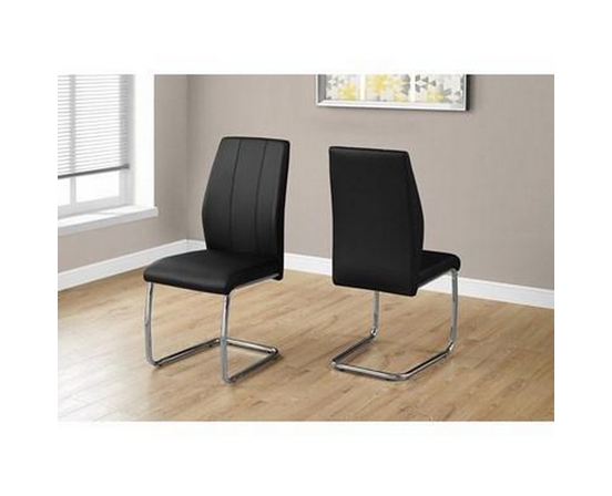 Set of 2 Dining Chairs by Monarch