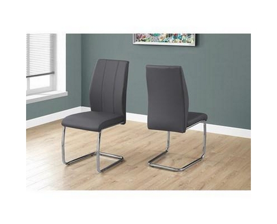 Set of 2 Dining Chairs by Monarch