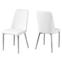 Set of 2 Dining Chairs by Monarch
