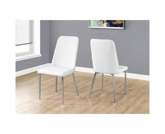 Set of 2 Dining Chairs by Monarch