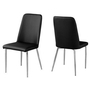 Set of 2 Dining Chairs by Monarch