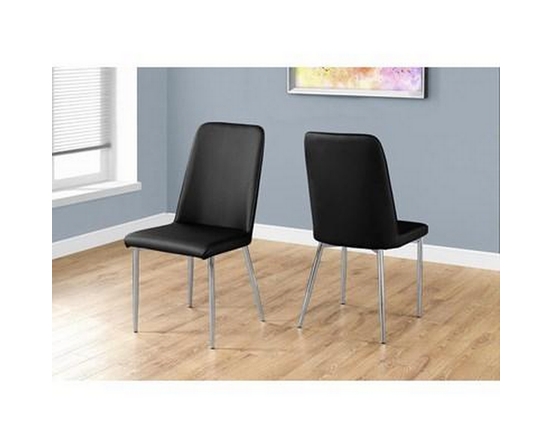Set of 2 Dining Chairs by Monarch