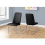 Set of 2 Dining Chairs by Monarch