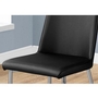 Set of 2 Dining Chairs by Monarch