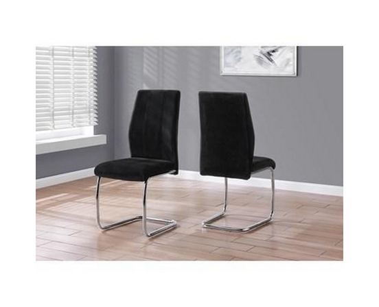 Set of 2 Dining Chairs by Monarch