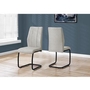 Set of 2 Dining Chairs by Monarch