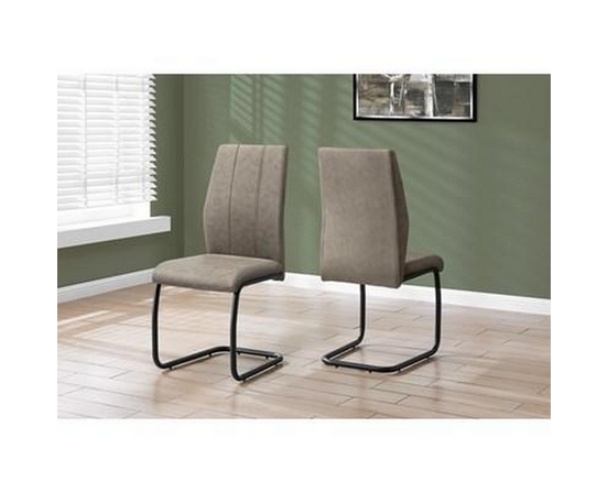 Set of 2 Dining Chairs by Monarch