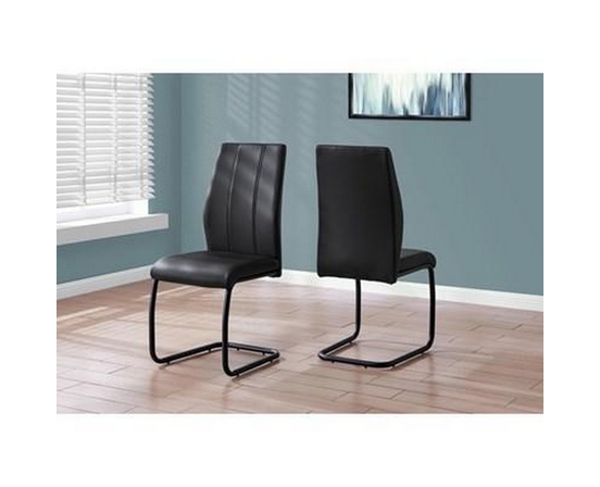 Set of 2 Dining Chairs by Monarch