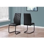 Set of 2 Dining Chairs by Monarch