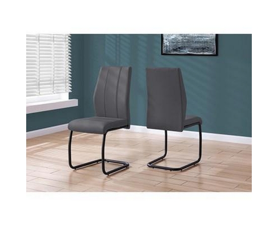 Set of 2 Dining Chairs by Monarch