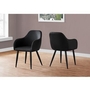 Set of 2 Dining Chairs by Monarch