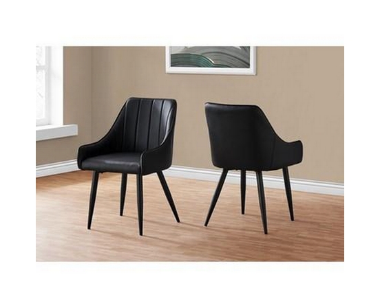 Set of 2 Dining Chairs by Monarch