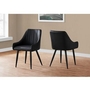 Set of 2 Dining Chairs by Monarch
