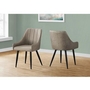 Set of 2 Dining Chairs by Monarch