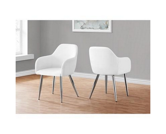 Set of 2 Dining Chairs by Monarch