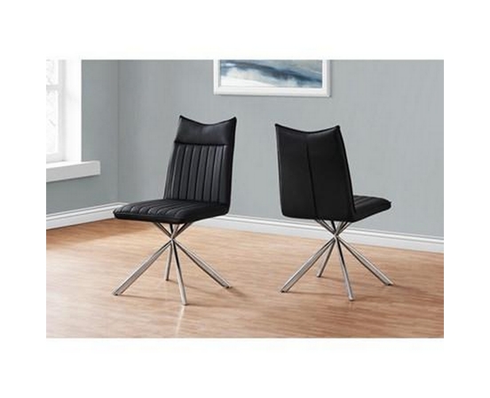 Set of 2 Dining Chairs by Monarch