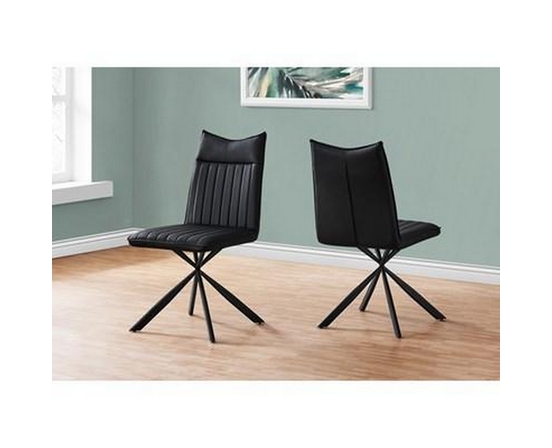 Set of 2 Dining Chairs by Monarch