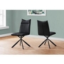 Set of 2 Dining Chairs by Monarch